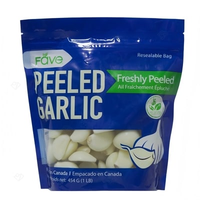 null Garlic Peeled 454 g, $1.10/100g