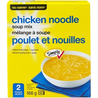 No Name Soup Mix Chicken Noodle 2x83.0 g, $0.75/100g