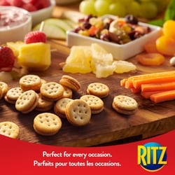 Christie RITZ Bits Sandwiches Cheese Flavoured 180 g Maxi