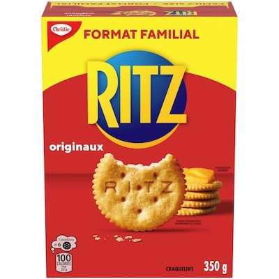 Christie Craquelins Ritz originaux, format familial, goût riche et beurré 350 g, 1,71 $/100g