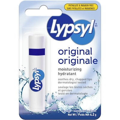 Lypsyl Baume original pour les lèvres 4.2 g, 59,29 $/100g