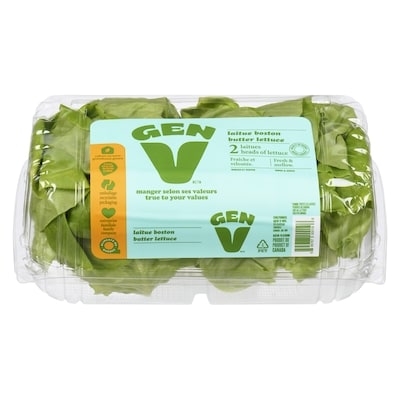 Gen V Boston Lettuce 2 ea, $2.00/1ea