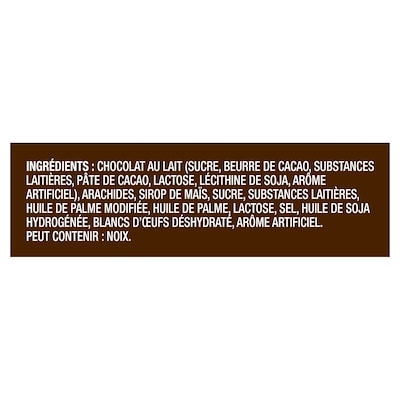 Snickers barre chocolat au lait et arachides