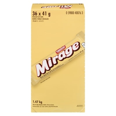 Nestlé Mirage Bar  36x41.0 g, $3.66/100g