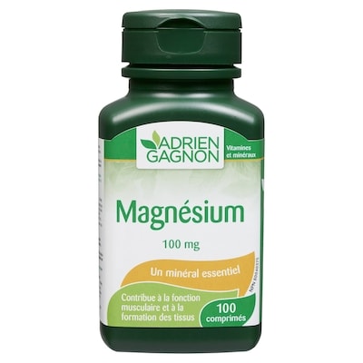 Sante Comprimés Magnésium 100 Mg 100 ea, 0,11 $/1ch