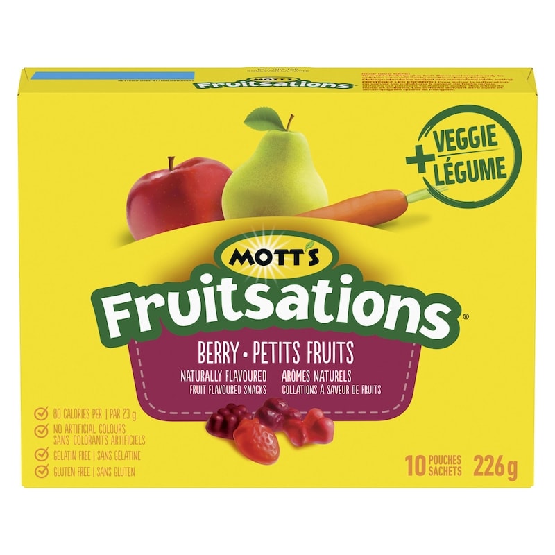 Fruitsations Fruit Flavoured Snacks, Berry, Gluten Free, 10 ct