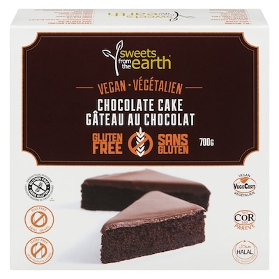 Sweets From The Earth Gluten Free Chocolate Cake 700 g, $2.86/100g