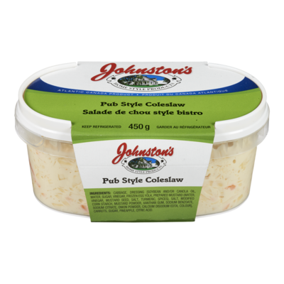 Johnston's Coleslaw, Pub Style 450 g, $1.11/100g