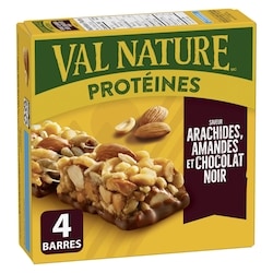 Nature Valley aux Protéines, Arachides, Amandes, et Chocolat Noir, 4 Barres 148 g, 2,36 $/100g