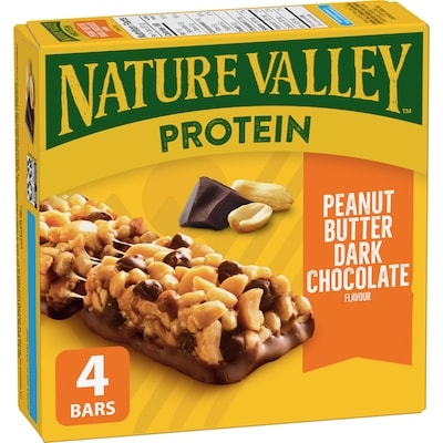 Nature Valley Protein Granola Bars, Peanut Butter Dark Chocolate, 4 ct 148 g, $3.03/100g