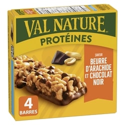 Nature Valley aux Protéines, Beurre D’arachide et Chocolat Noir, 4 Barres 148 g, 3,03 $/100g