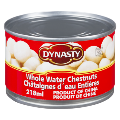 null Whole Water Chestnuts 218 ml, $0.45/100ml