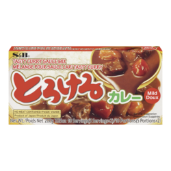 S&B Tasty Curry Sauce Mix, Mild 200 g, $2.50/100g