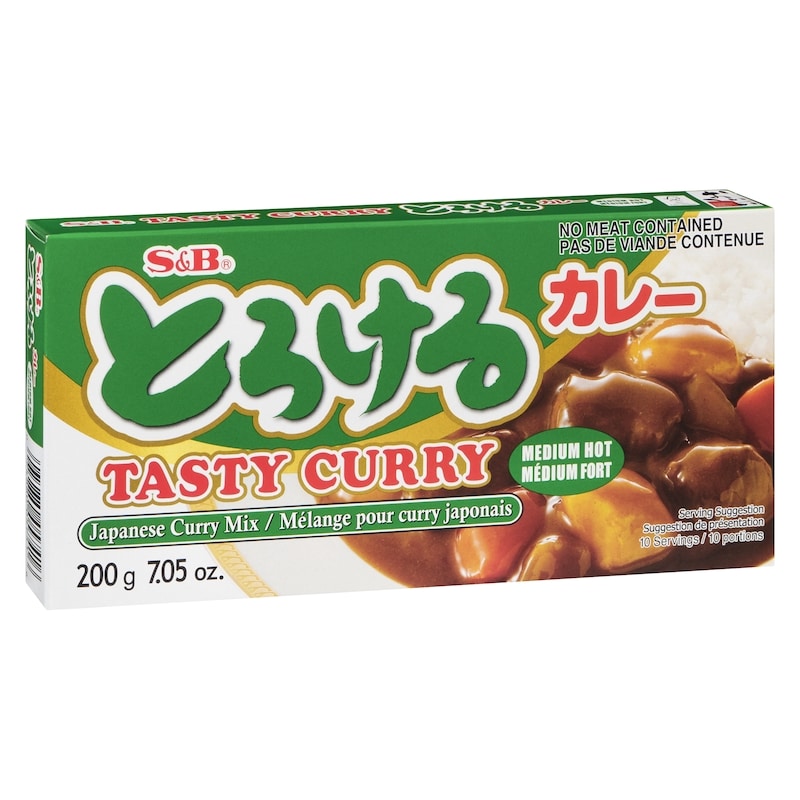 Tasty Curry Sauce Mix, Medium Hot