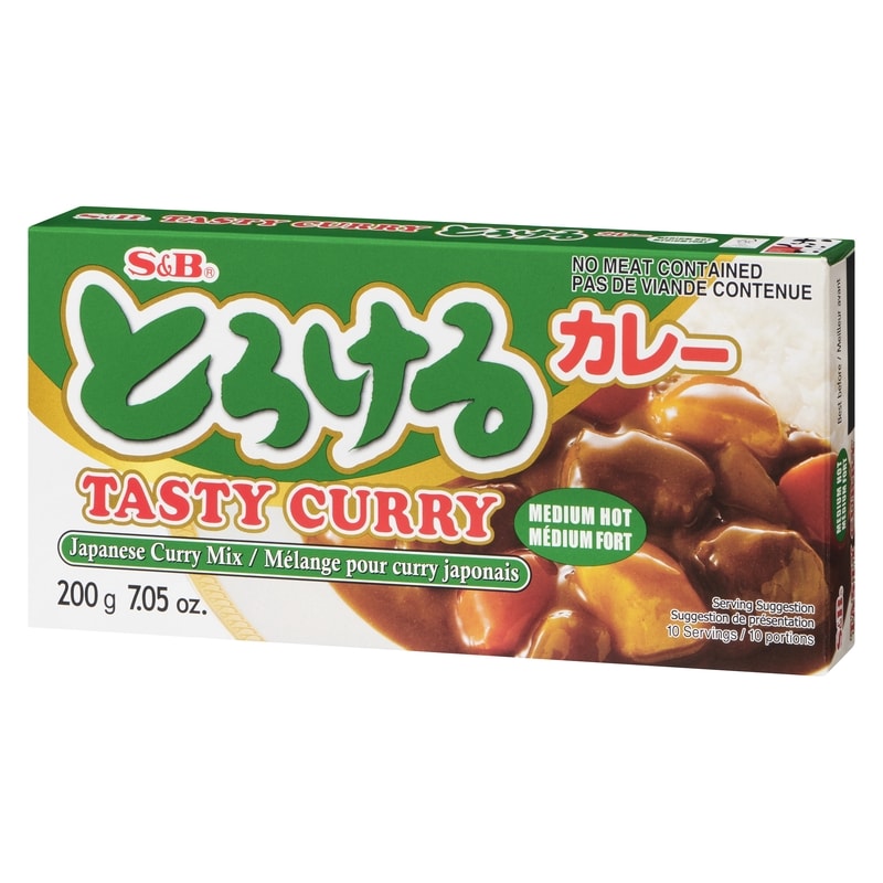 Tasty Curry Sauce Mix, Medium Hot