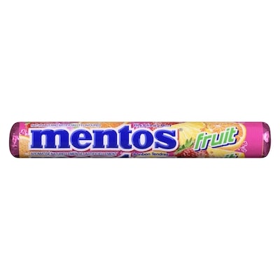 Mentos Fruit 37 g, $4.84/100g