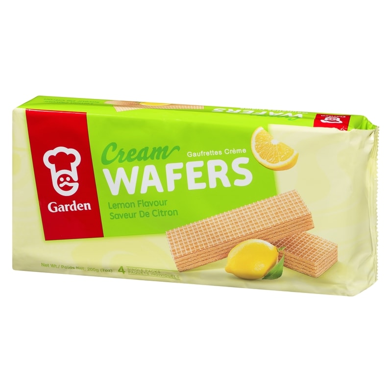 Cream Wafers, Lemon Flavour