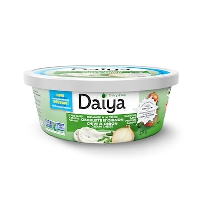 Daiya Fromage à la crème sans produits laitiers à la ciboulette et à l'oignon 227 g, 3,08 $/100g