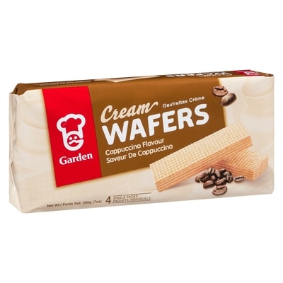 Gaufrettes à saveur de cappuccino