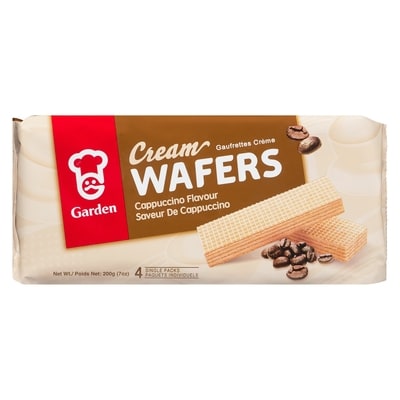 Gaufrettes à saveur de cappuccino