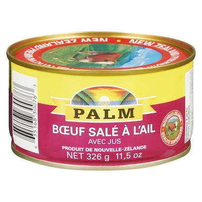 Palm Palm Boeuf Sale A L'Ail 326 g, 2,14 $/100g