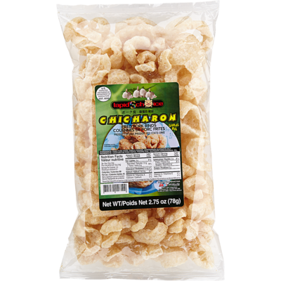 Lapids Choice Couenne de porc frite à l’ail 78 g, 2,94 $/100g