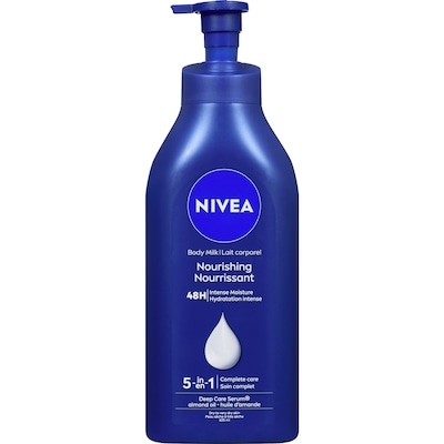 Nivea Extra Nourishing Body Milk 625 ml, $1.76/100ml