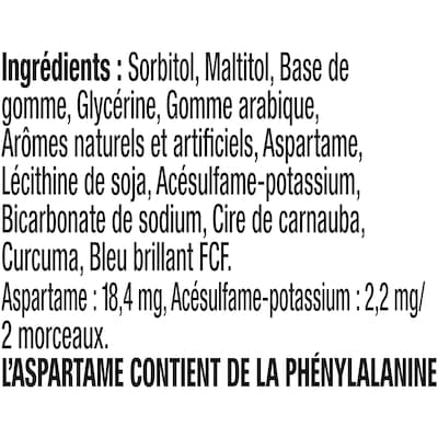 Excel White Menthe Verte 12 morceaux