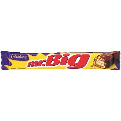 Cadbury Mr. Big, Original Chocolatey Candy Bar, 100% sustainably sourced cocoa 60 g, $2.48/100g