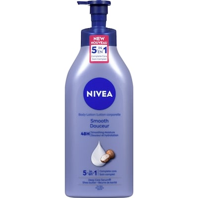 Nivea Smooth Replenishing,  Body Lotion     625 ml, $1.76/100ml