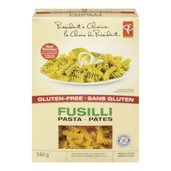 le Choix du Président Fusilli Sans Gluten 340 g, 1,26 $/100g