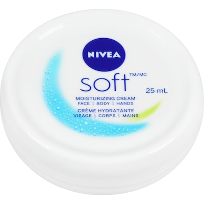 Nivea Soft Moisturising Cream 25 ml, $11.96/100ml