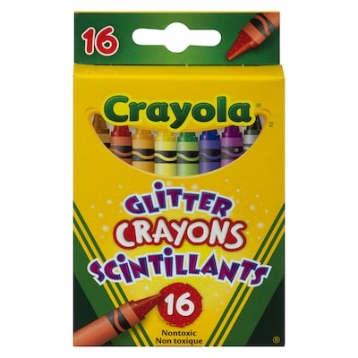 Crayola Crayons scintillants 16x1.0 ea, 0,22 $/1ch