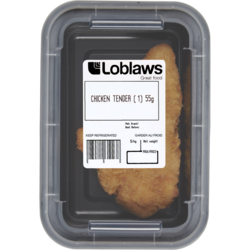 null Chicken Tender, 1 piece  (After 11am) 55 g, $3.64/100g