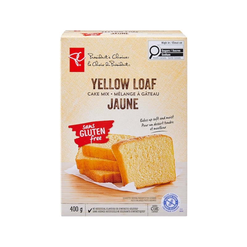 Yellow Loaf Cake Mix