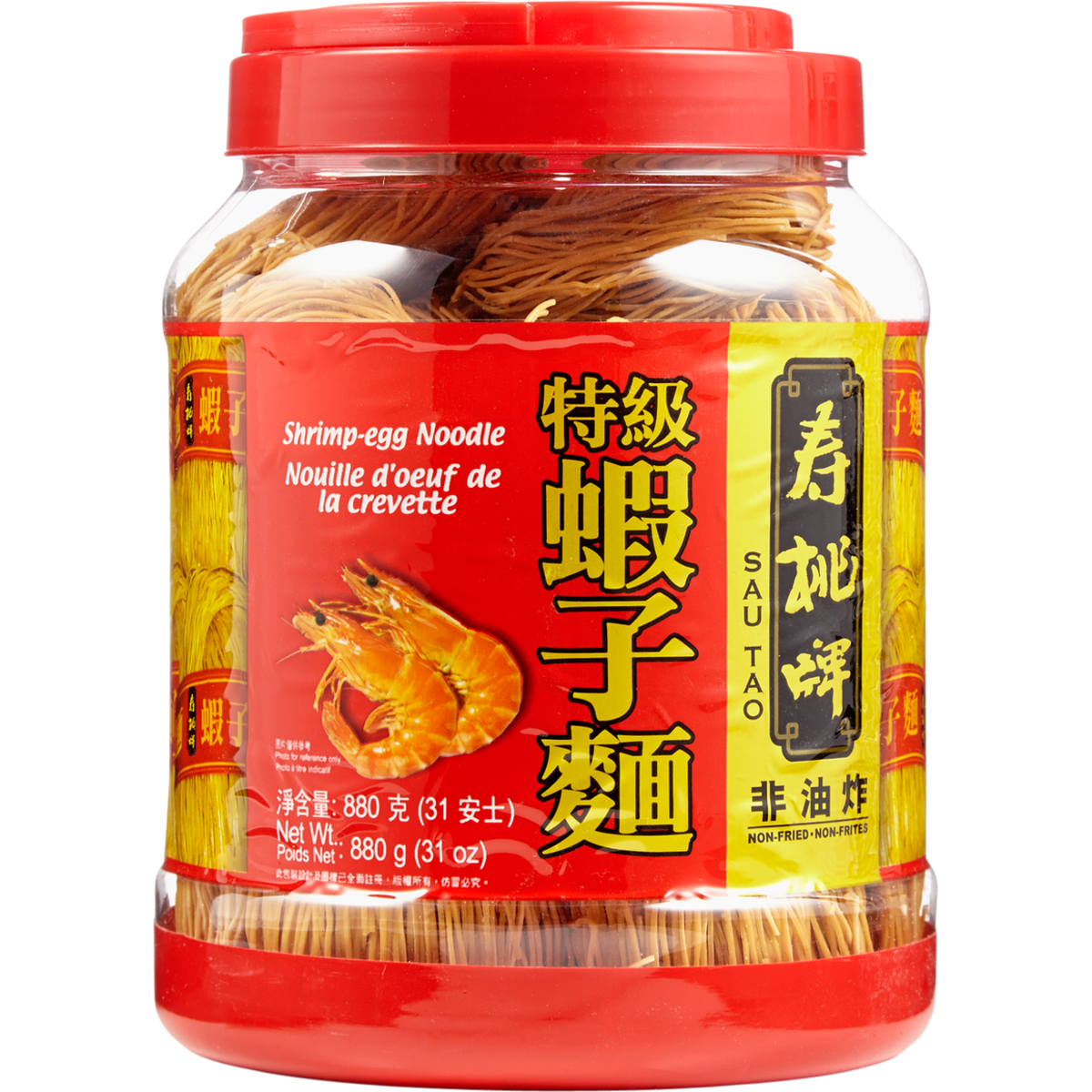 Sau Tao Egg Noodles, Shrimp