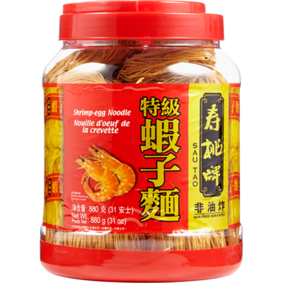 Sau Tao Nouilles aux œufs à saveur de crevette 880 g, 1,02 $/100g