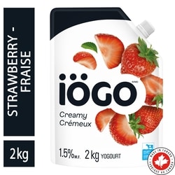 Strawberry Yogurt Pouch 1.5%