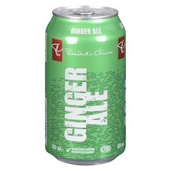 President's Choice Ginger Ale 12x355.0 ml, $0.15/100ml