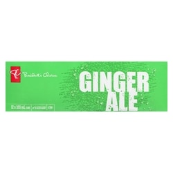 President's Choice Ginger Ale - 12x355.0 ml | Zehrs