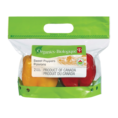 PC Organics Peppers, 2-Pack 2 ea, $3.50/1ea