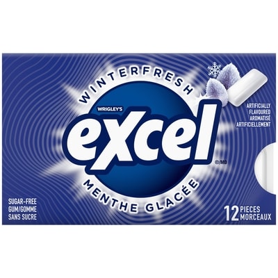 Wrigley's Winterfresh Flavoured Sugar Free Chewing Gum, 12 Pieces, 1 Pack 1 ea, $1.99/1ea