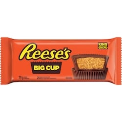 Reese’s Grand Moule Friandise Moules au Beurre d'Arachides 16 Barres 16x79.0 g, 0,02 $/1ch