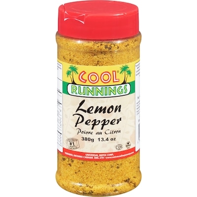 Cool Runnings Lemon Pepper 380 g, $1.31/100g