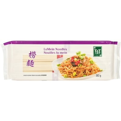 T&T LoMein Noodles  363 g, $0.55/100g