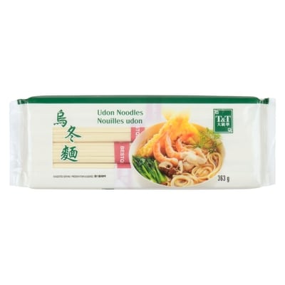 T&T Nouilles udon 363 g, 0,27 $/100g