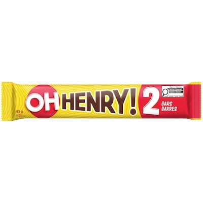 Hershey’s Barre de chocolat format géant Oh Henry! 24x85.0 g, 2,21 $/100g
