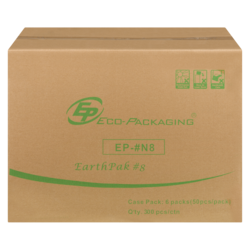 null Earthpak Disposable Food Containers  50x1.0 ea, $0.38/1ea
