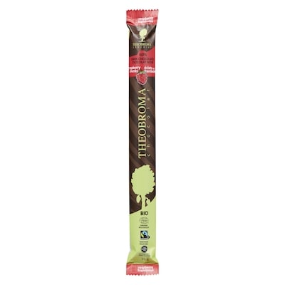 Theobroma Tablette de chocolat noir 60 % Theobroma – morceaux de framboise 35 g, 7,97 $/100g