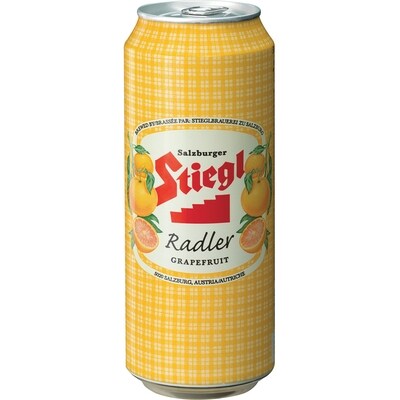 Stiegl Grapefruit Radler Beer (ID required at pick-up) 500 ml, $0.79/100ml